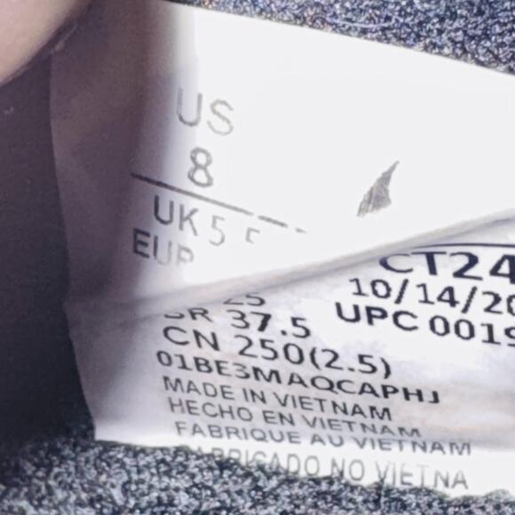 Nike Shoes Womens 8 Black White React Infinity Run Flyknit Running Sneakers - Picture 9 of 10